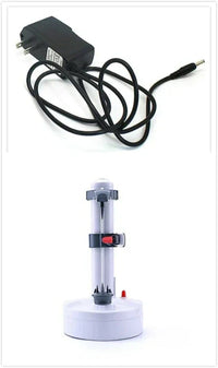 Revolutionary Multifunction Stainless Steel Electric Peeler - Effortlessly Peel Fruits and Vegetables with Three Extra Blades!