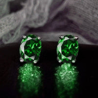Women's Business-Style Zircon Earrings | Silver Fox Sales
