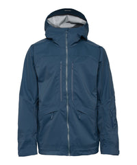 Nomad Jacket in blue waters, XL size, a durable outdoor jacket ideal for mountain adventures.