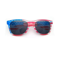 American Flag Party Glasses – Rhinestone Patriotic Eyewear | Silver Fox Sales
