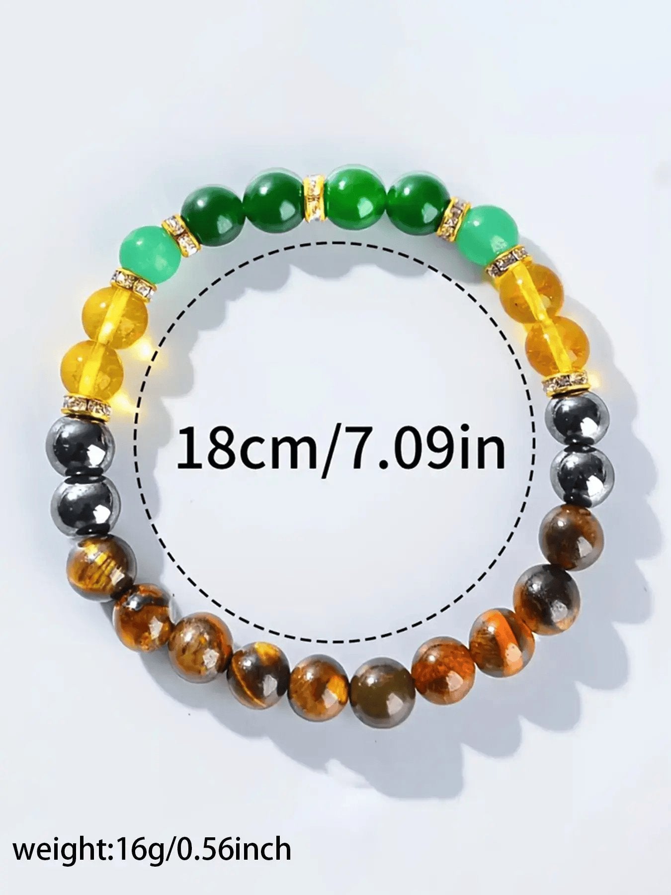 Money Bracelet with Black Onyx and Tiger&