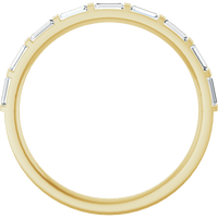 Lumière Éternelle 1/4 CTW Natural Diamond Anniversary Band | Silver Fox Sales