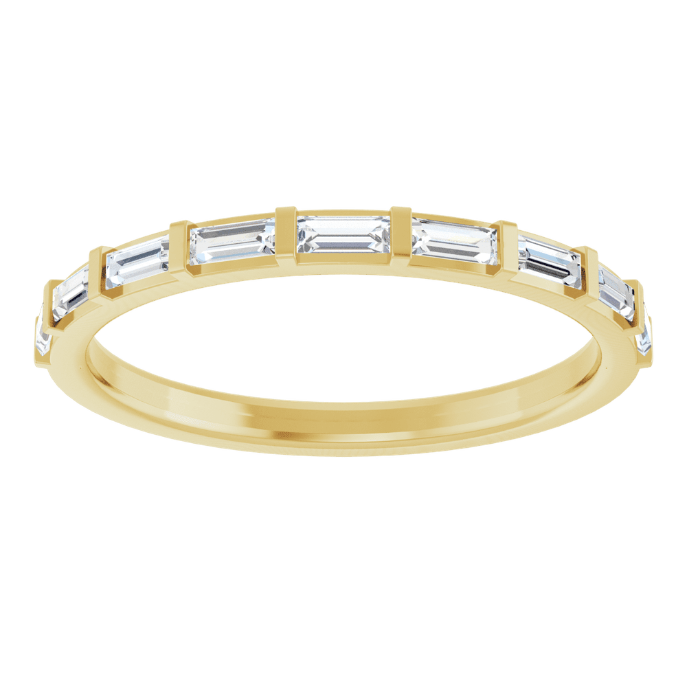 Lumière Éternelle 1/4 CTW Natural Diamond Anniversary Band | Silver Fox Sales