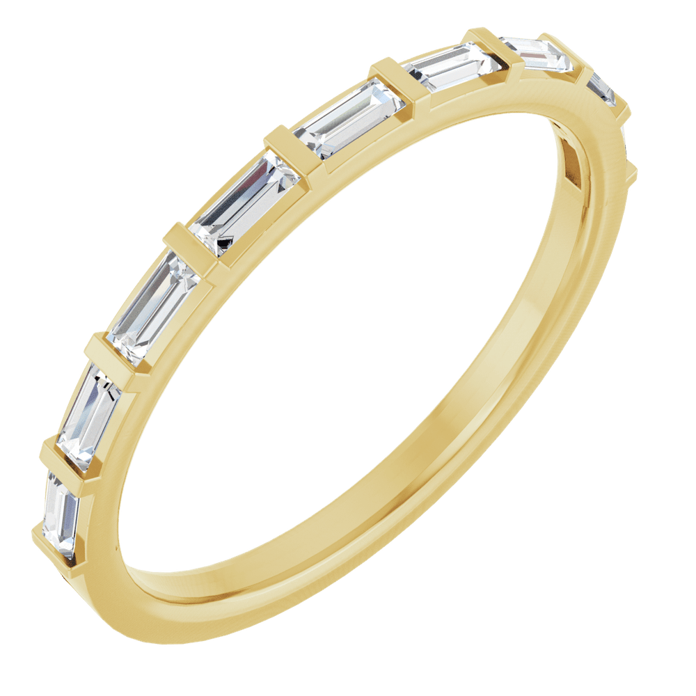 Lumière Éternelle 1/4 CTW Natural Diamond Anniversary Band | Silver Fox Sales