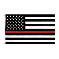 Oxford Cloth American Embroidered Flag | Silver Fox Sales
