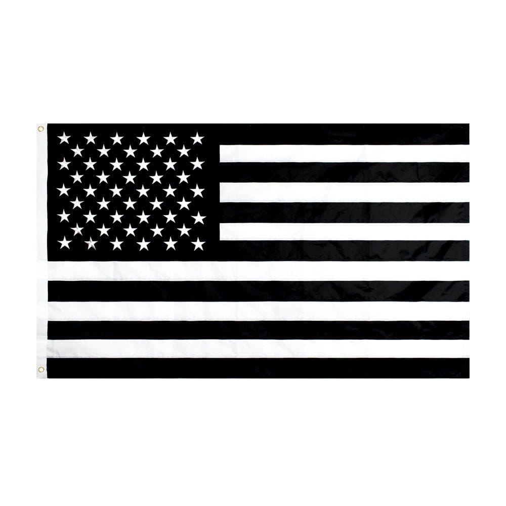 Oxford Cloth American Embroidered Flag | Silver Fox Sales