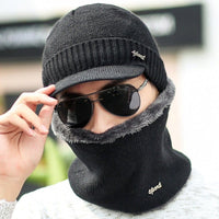 Winter Knitted Beanie with Earmuffs | Silver Fox Sales