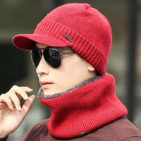 Winter Knitted Beanie with Earmuffs | Silver Fox Sales