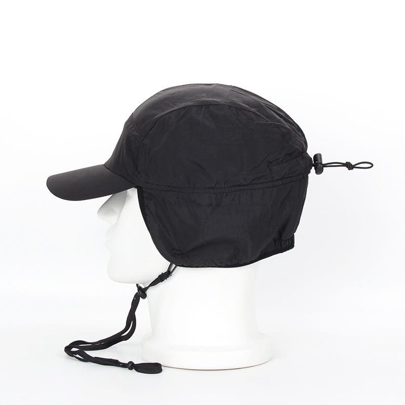 Water Repellent Warm Baseball Hat with Earmuffs | Silver Fox Sales