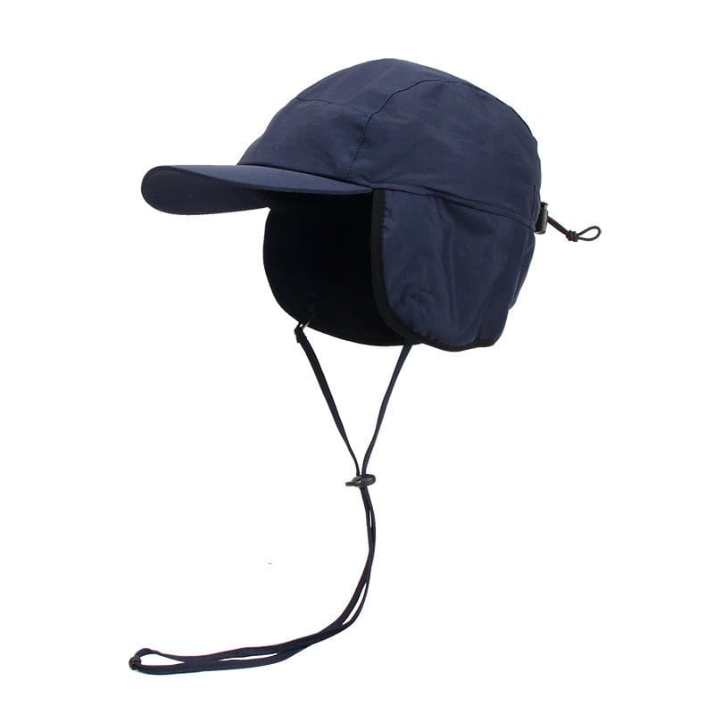 Water Repellent Warm Baseball Hat with Earmuffs | Silver Fox Sales