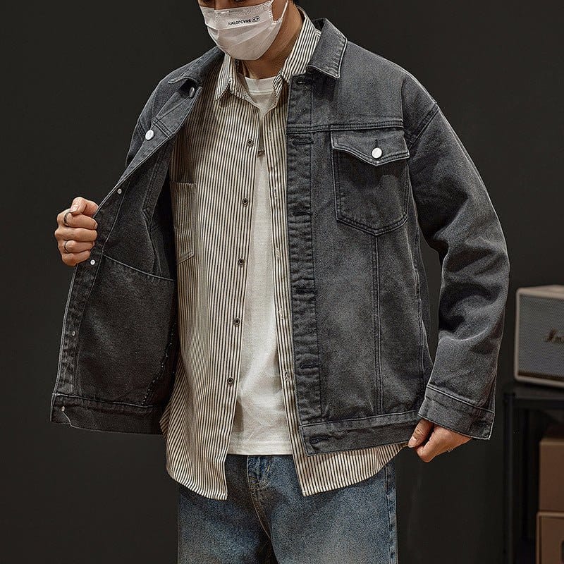 Men's Classic Denim Jacket | Silver Fox Sales