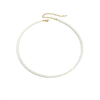 Perle Élégante Classic Pearl Choker Necklace | Silver Fox Sales