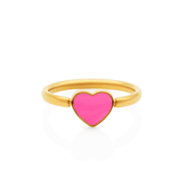 XOXO LOVE HEART RING | Silver Fox Sales