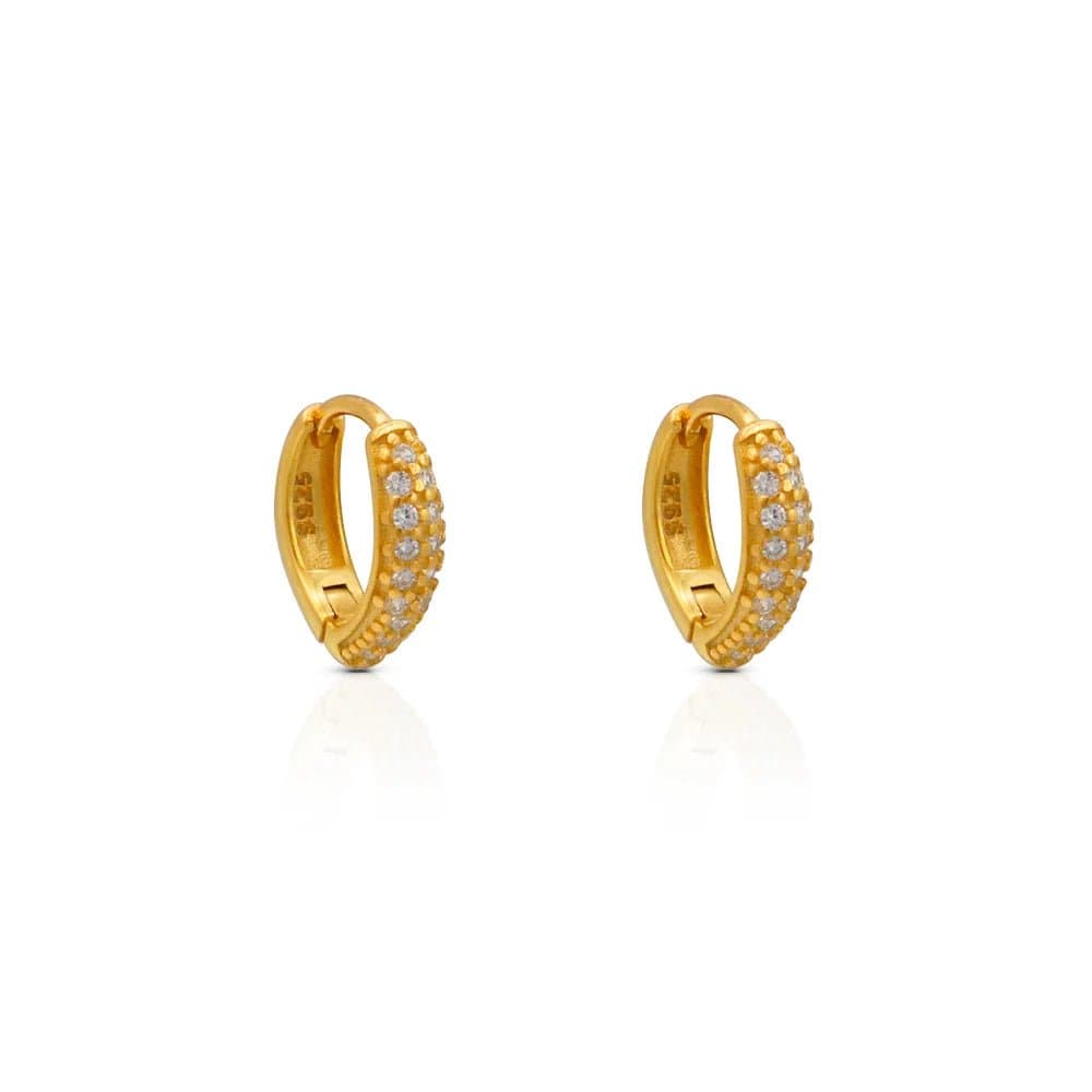 Fabienne Richelieu Gold Earrings | Silver Fox Sales