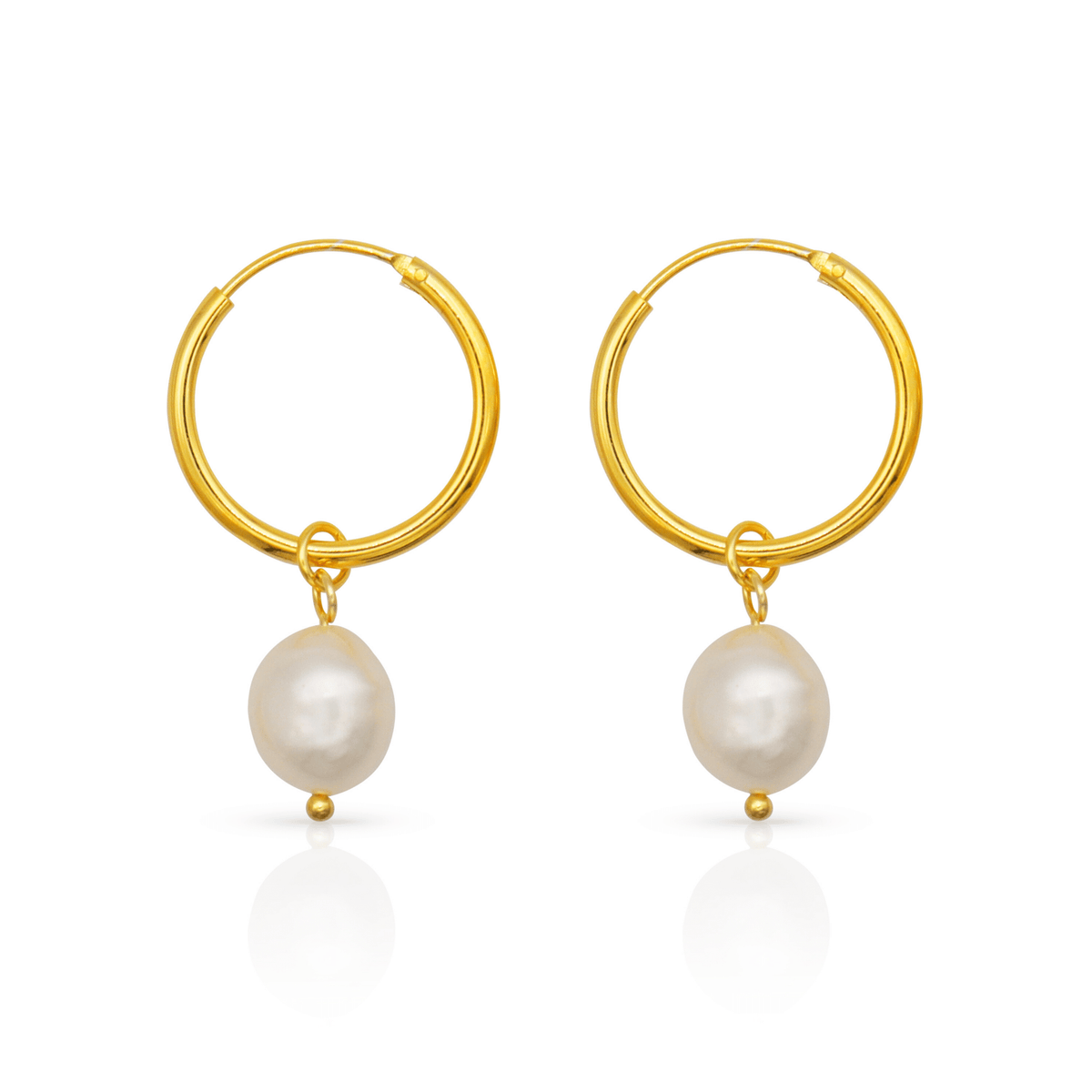 NICOLETTE PEARL EARRINGS | Silver Fox Sales