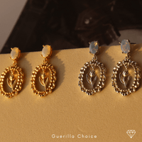 NARCISSE DAINITY 18K EARRINGS | Silver Fox Sales