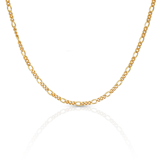 Amorette Chain Necklace, 18k Gold-Plated Vermeil, 50cm