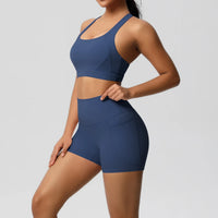 Women’s 2-Piece Pocketed Yoga Set – Sports Bra & Leggings