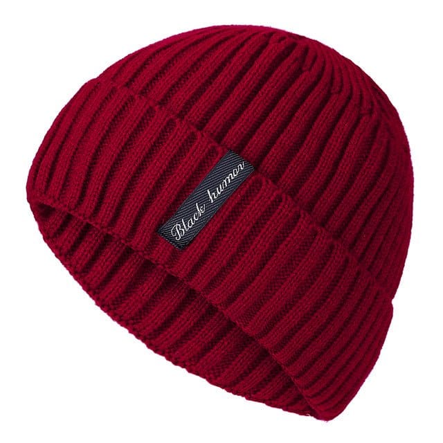 Unisex Winter Knit Letter Beanie | Silver Fox Sales