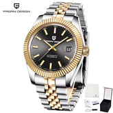 Men Mechanical Watch Luxury Automatic Watch Sport Stainless Steel 100M Waterproof Watch for Men