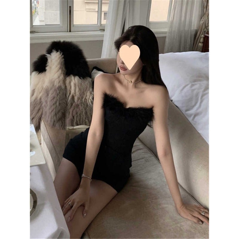 Cotton Ethereal-style Strapless Dress | Silver Fox Sales