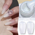 Jelly Nude Gel Nail Polish 10Ml Light Pink Peach Translucent Color UV Light Cure Gel Varnish Nail Art DIY at Home