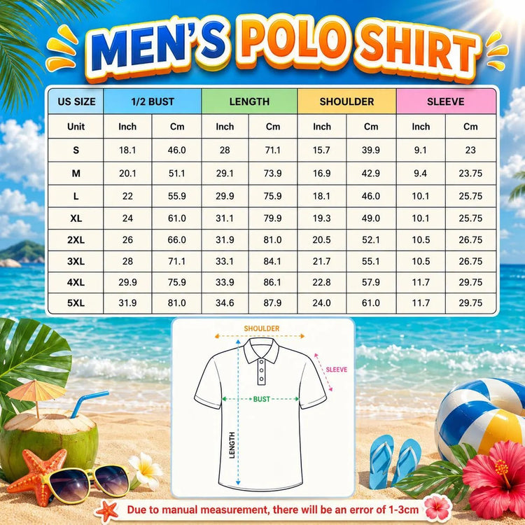 Size chart for men&