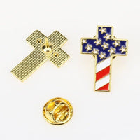 American flag badge | Silver Fox Sales