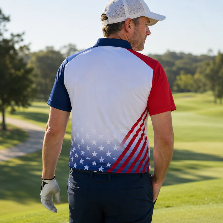 The United We Stand Patriotic Eagle - USA 250Th Anniversary Polo Shirt