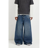 Pacsun Men'S Ryder Ultra Baggy Jeans Dark Blue