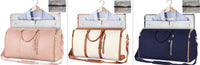 Large Capacity Travel Duffle Bag Women's Handbag Folding Suit Bag Waterproof Clothes Totes | Silver Fox Sales