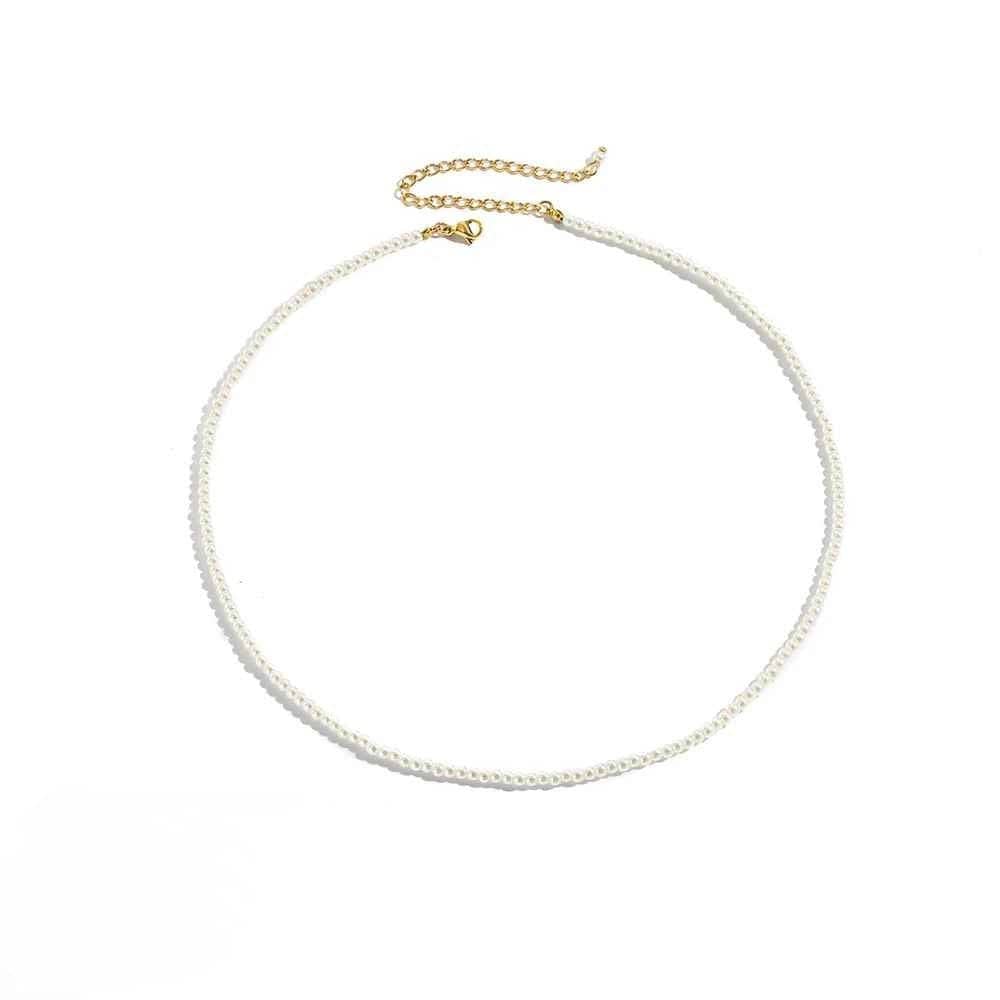 Perle Élégante Classic Pearl Choker Necklace | Silver Fox Sales