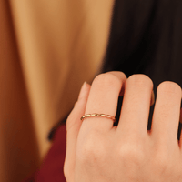 REINE LACHANCE GOLD RING | Silver Fox Sales