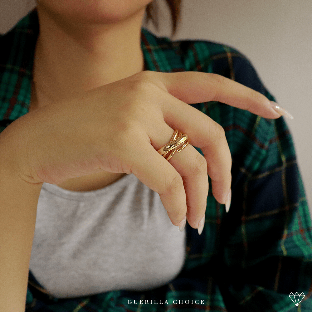 RENÉE CHARM GOLD RING | Silver Fox Sales