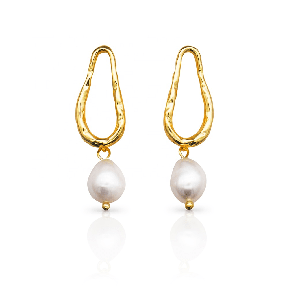 AVELINE PEARL EARRINGS | Silver Fox Sales