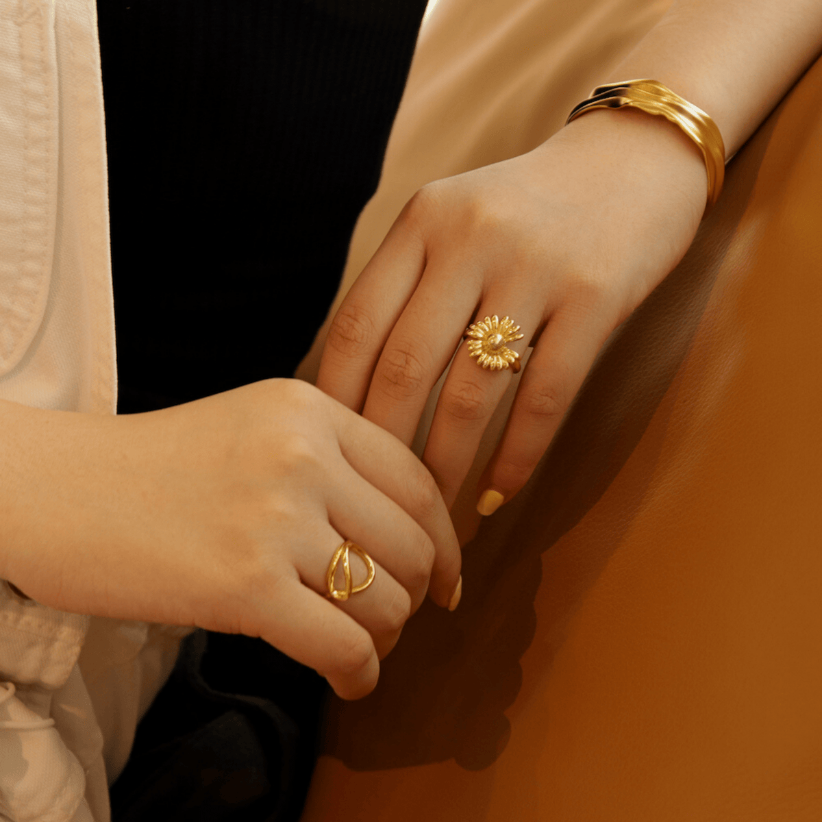 BERNETTA GOLD RING | Silver Fox Sales