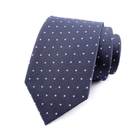 Mens Jacquard Woven Business-casual Tie | Silver Fox Sales