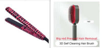 Self Cleaning Hair Brush For Women One-key Cleaning Hair Loss Airbag Massage Scalp Comb Anti-Static | Silver Fox Sales