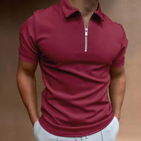 New Men's Casual Short Sleeve Digital Print POLO Shirt | Silver Fox Sales