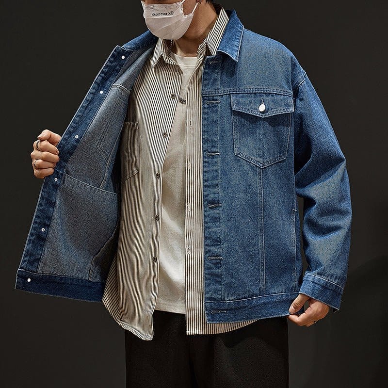 Men's Classic Denim Jacket | Silver Fox Sales