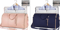 Large Capacity Travel Duffle Bag Women's Handbag Folding Suit Bag Waterproof Clothes Totes | Silver Fox Sales