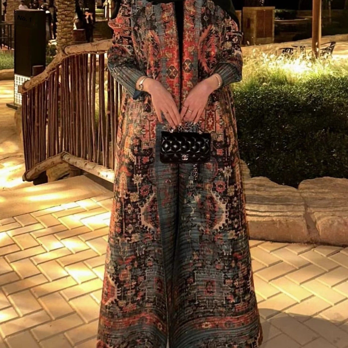 Women's Elegant Flowy Cardigan – Lightweight Polyester Robe Style | Silver Fox Sales