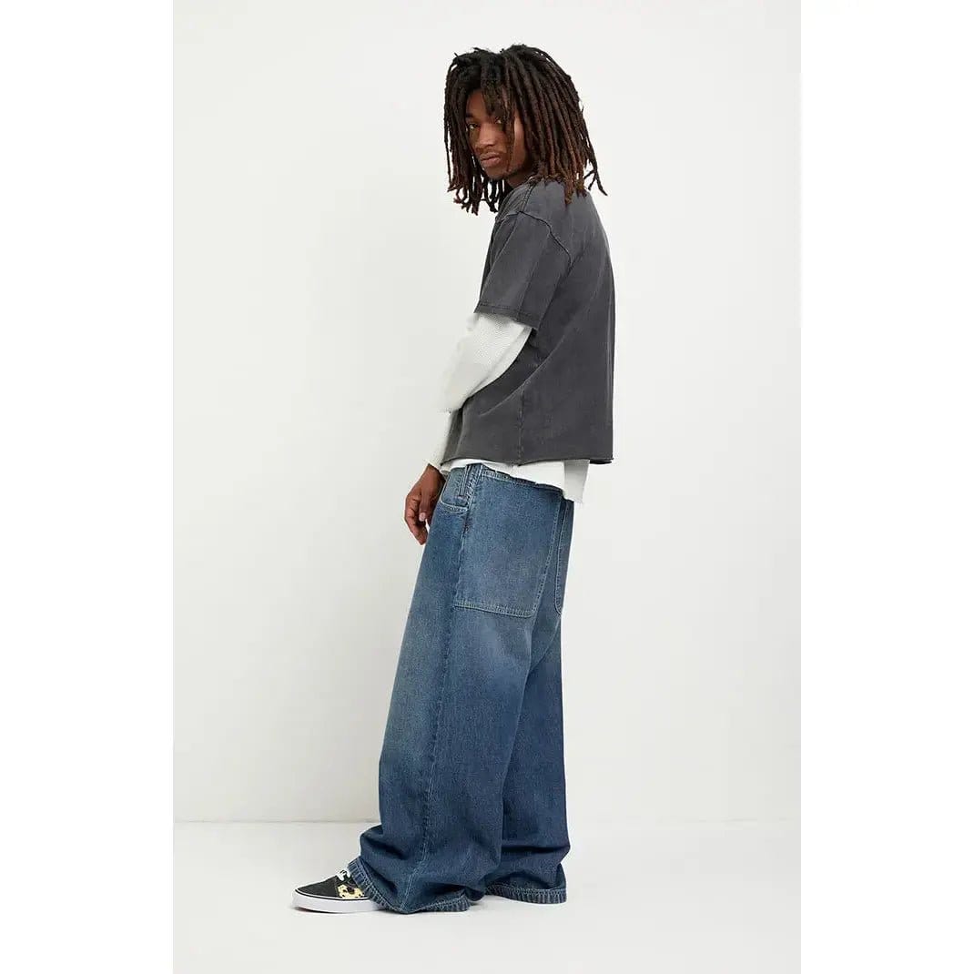 Pacsun Men'S Ryder Ultra Baggy Jeans Dark Blue