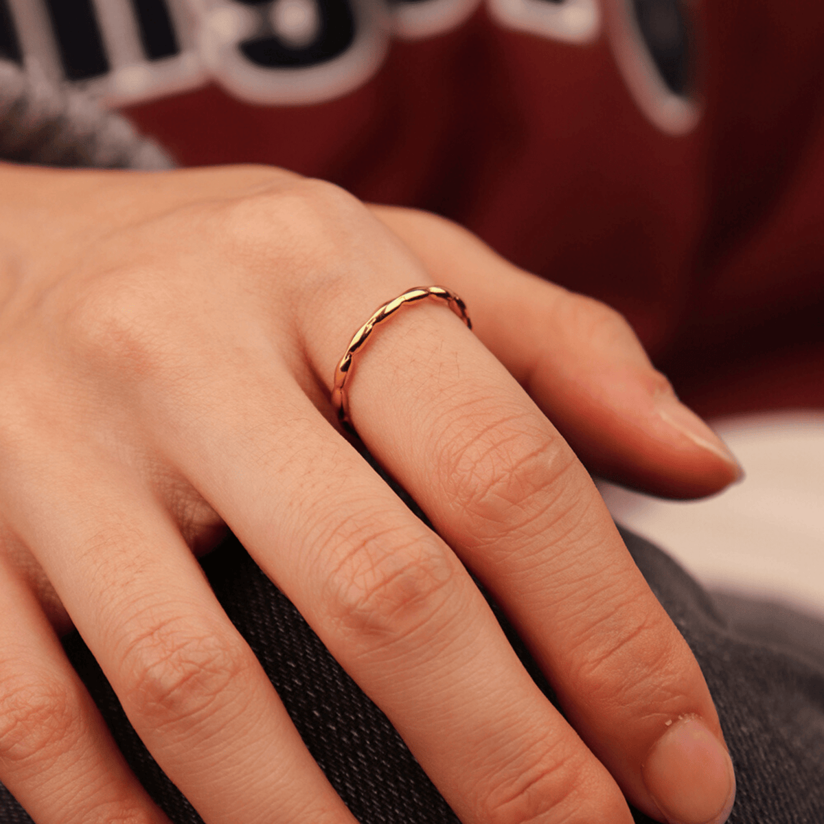REINE LACHANCE GOLD RING | Silver Fox Sales