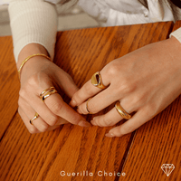 LA ELYSE GOLD RING | Silver Fox Sales