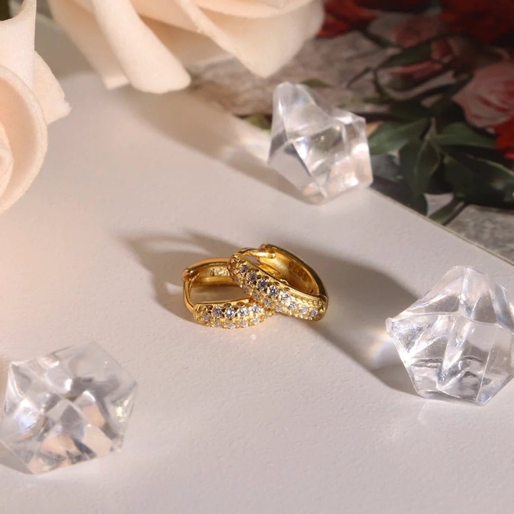 Fabienne Richelieu Gold Earrings | Silver Fox Sales