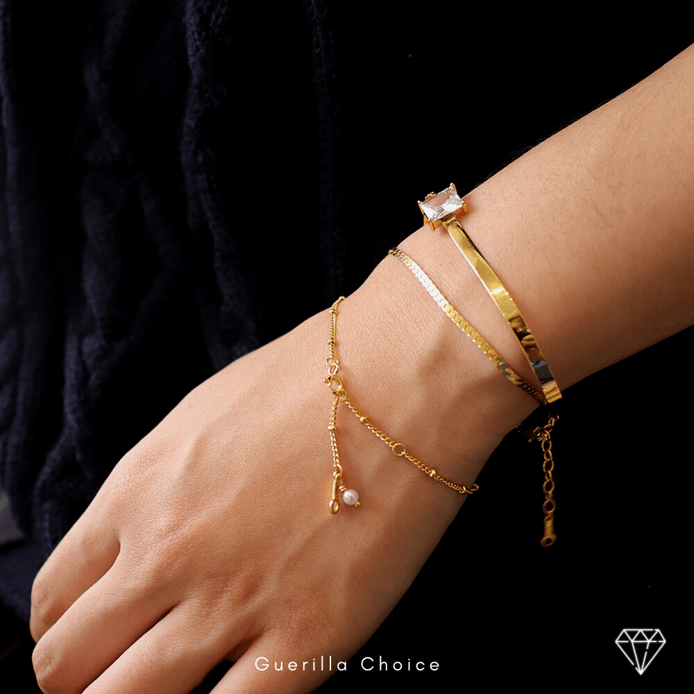 REBECCA 18K GOLD BRACELET | Silver Fox Sales