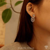 NARCISSE DAINITY 18K EARRINGS | Silver Fox Sales