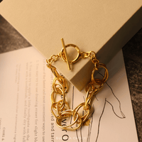 PRUNELLA GOLD BRACELET | Silver Fox Sales