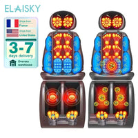 Electric Full Body Massage Chair Neck Back Waist Massage Cushion Heat & Vibrate Massage Pad as a Gift for Wife Parents 110V/220V